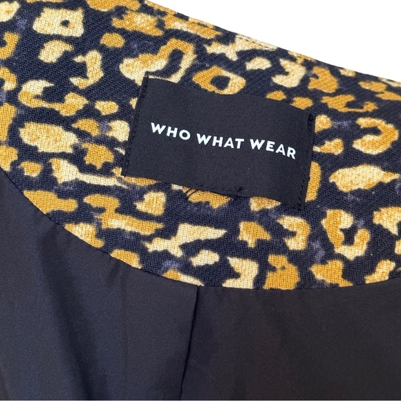 Who What Wear Animal Print Jacket - 1X - Picture 4 of 11